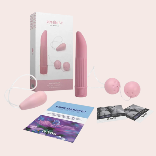 Kit Feminist Pompoarismo 3 em 1