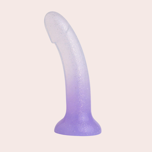 Dildo com Ventosa Go Play Star Lilás
