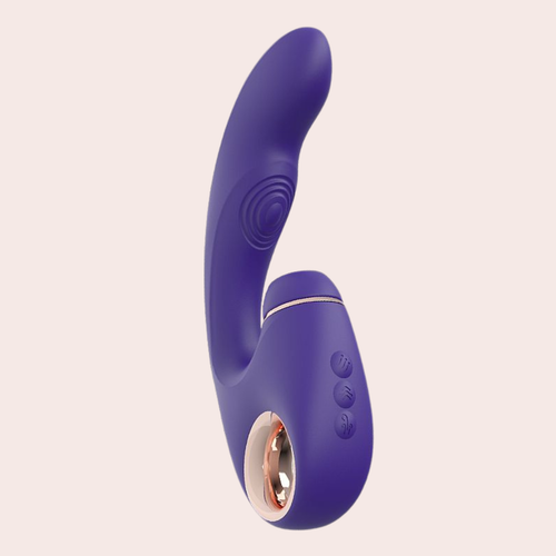 Vibrador de Ponto G e Clitóris Joanna