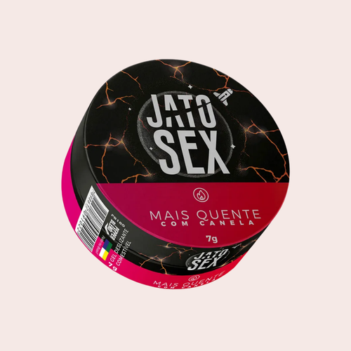Gel Comestível Jato Sex Mais Quente Com Canela 7g