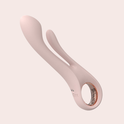 Vibrador de Ponto G e clitóris Kaethe