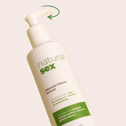 Sabonete Íntimo Líquido Natural Sex 250 ml