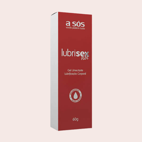 Gel Lubrificante Lubrisex Morango Hot 60g