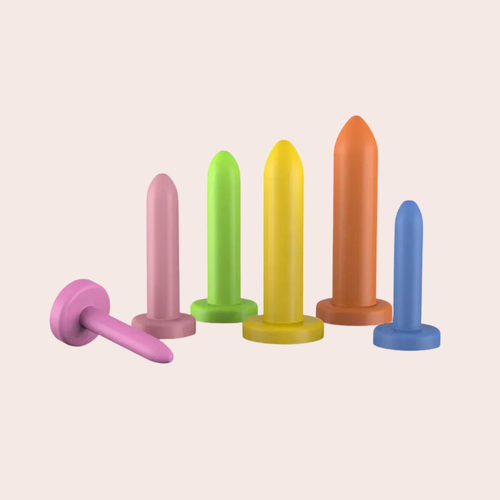 Kit  Colorido de Dilatadores Vaginais